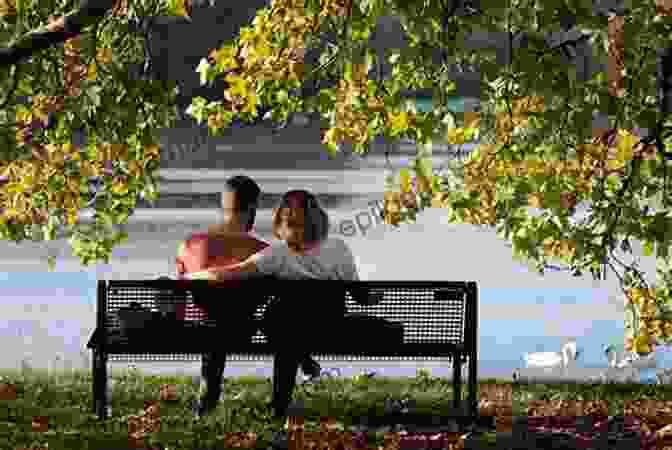 A Couple Sitting On A Bench In A Park, Surrounded By Colorful Flowers Trust: A Small Town Romance (Haven 1)