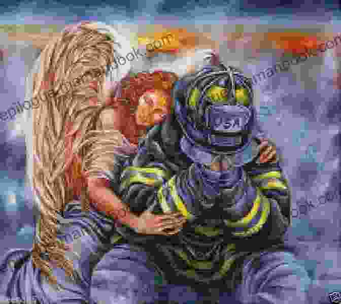 A Fallen Angel And A Firefighter Stand Side By Side, Their Expressions Filled With A Mix Of Determination And Compassion, Symbolizing Their Shared Destiny To Protect Humanity. JR Ward Order Checklist: The Black Dagger Brotherhood List Fallen Angels Firefighters And All Other