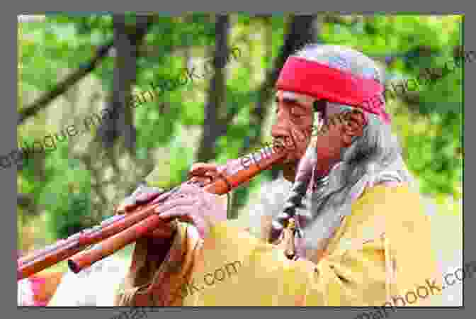 A Native American Elder Playing A Flute During A Healing Ceremony Come Thou Fount For A Native American Flute: 5 Sacred Arrangements (5 Sacred Arrangements A Flute 2)