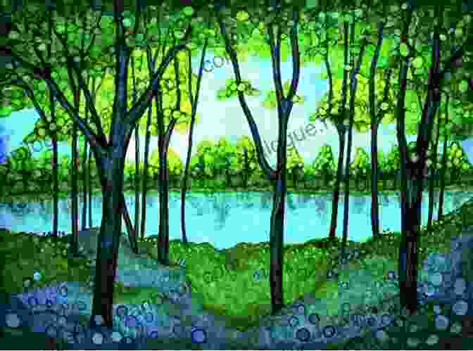 A Vibrant Oil Painting Of A Tranquil Forest, Showcasing Nature's Artistry With Vibrant Hues And Intricate Details. How Great Thou Art: Poems Of Nature And The Spirit