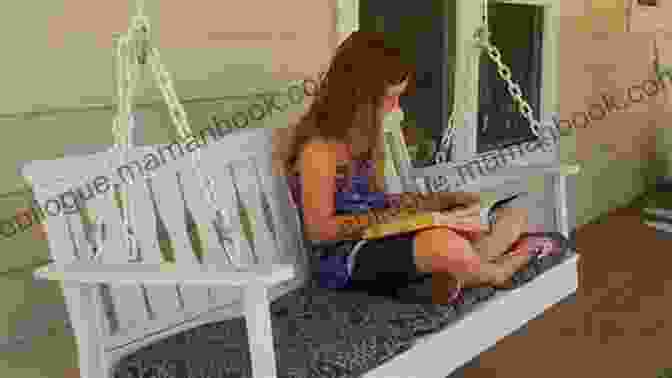 A Woman Sitting On A Porch Swing, Reading A Book Trust: A Small Town Romance (Haven 1)