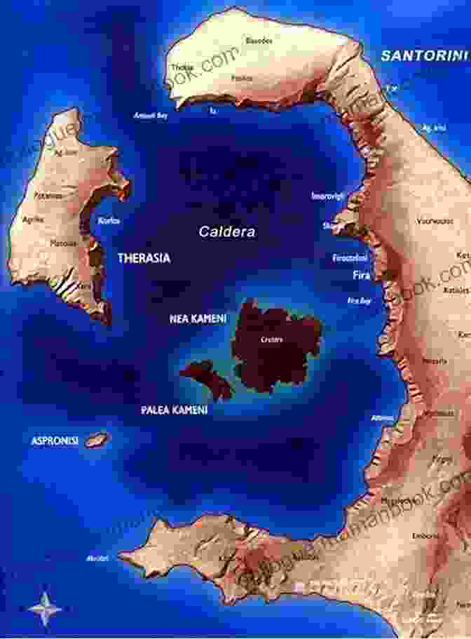 Map Of The Santorini Eruption The Atlantis World (The Origin Mystery 3)