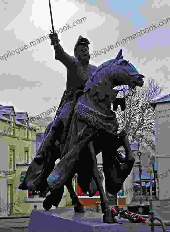 Statue Of Glendower In Cardiff Glendower: The Last Prince Of Wales