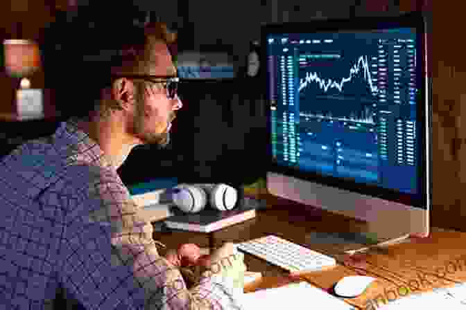Trader Analyzing Stock Charts In A Dark Room The Little Black Of Stock Market Secrets