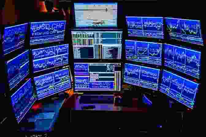 Trader Monitoring Multiple Stock Charts On A Computer Screen The Little Black Of Stock Market Secrets